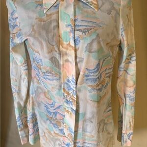 Vintage saturdays button up shirt